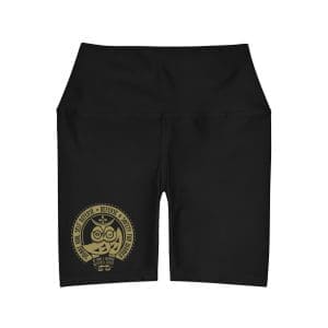 Women Smart Girl High Waisted Yoga Shorts