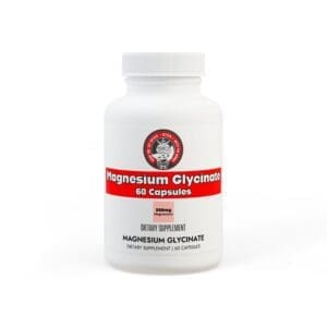 Magnesium Glycinate Supplement (60 Capsules)