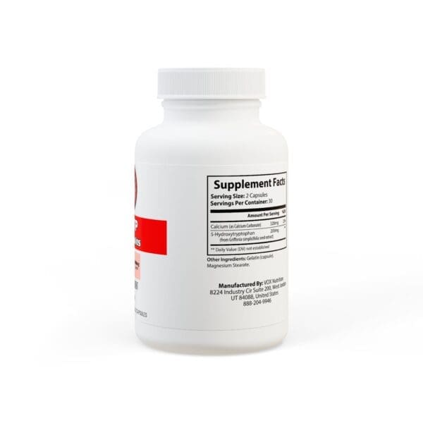 5-HTP Supplement (60 Capsules) - Image 3
