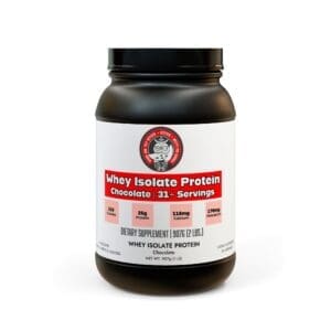 Whey Isolate Protein Supplement (907g, 2lb)