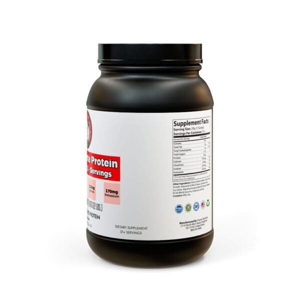 Whey Isolate Protein Supplement (907g, 2lb) - Image 3