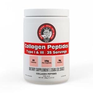 Collagen Peptides Type I & III Supplement (350g, 12.3oz)