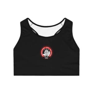 Women's Black Sports Bra