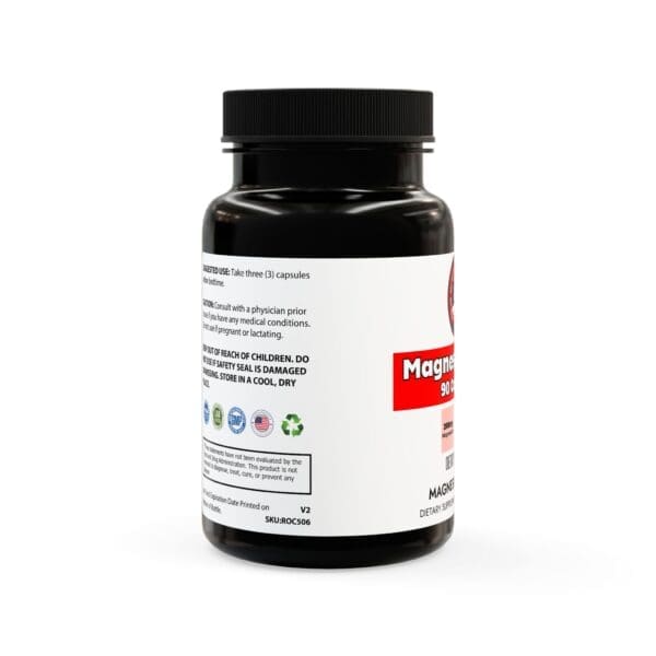 Magnesium Zinc Supplement (90 Capsules) - Image 2