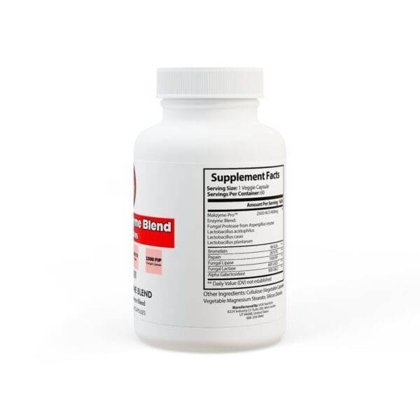 Digestive Enzyme Blend Supplement (60 Capsules) - Image 3