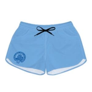 Women's Blue Casual Shorts