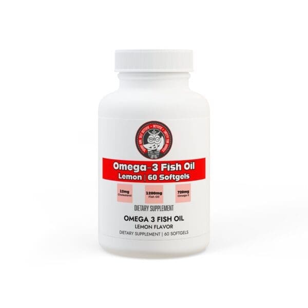 Omega 3 Fish Oil Supplement (60 Softgels)