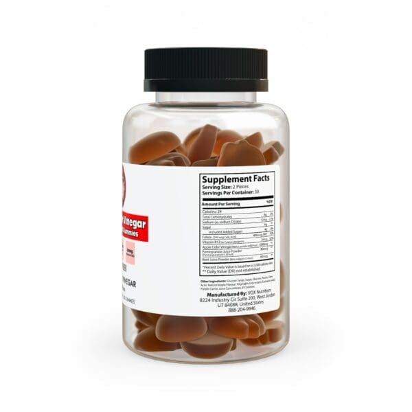 Apple Cider Vinegar Gummies (60 Gummies) - Image 3